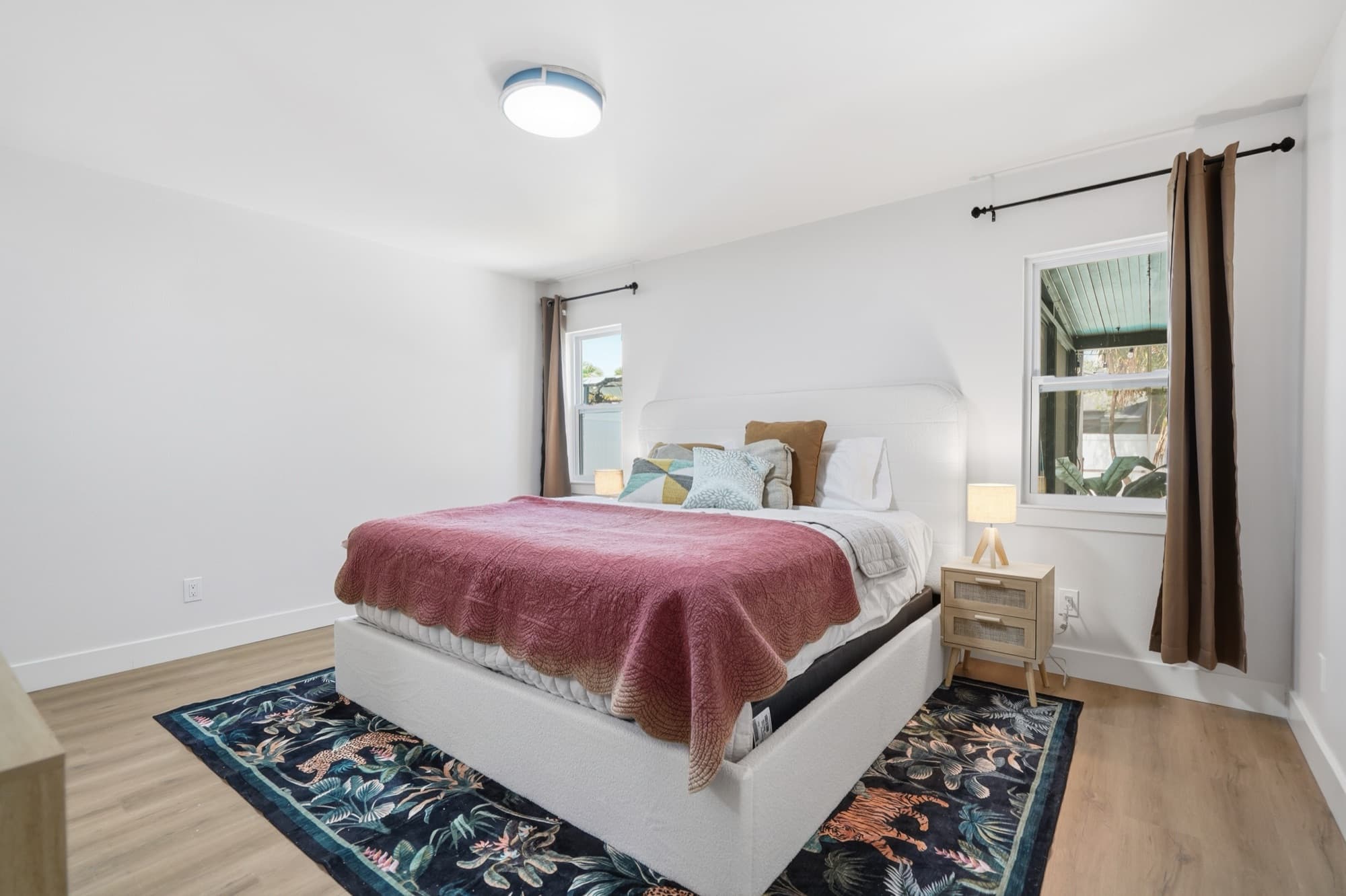 Bedroom 3 with window seating