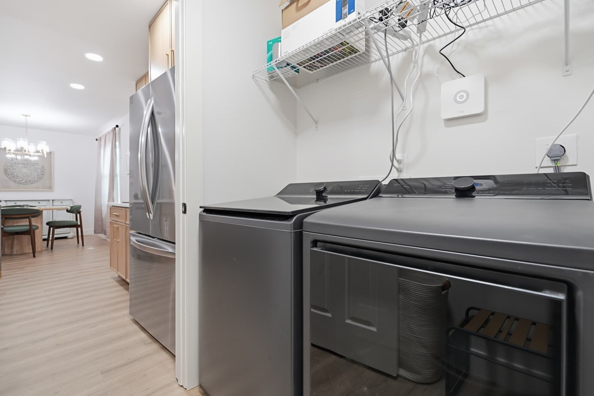 In-home washer and dryer